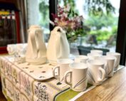 Tea party preparations